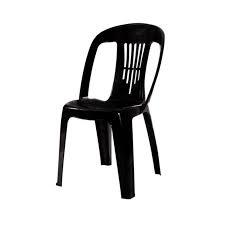 SILLA PLASTICA GALA NEGRA  VOSS