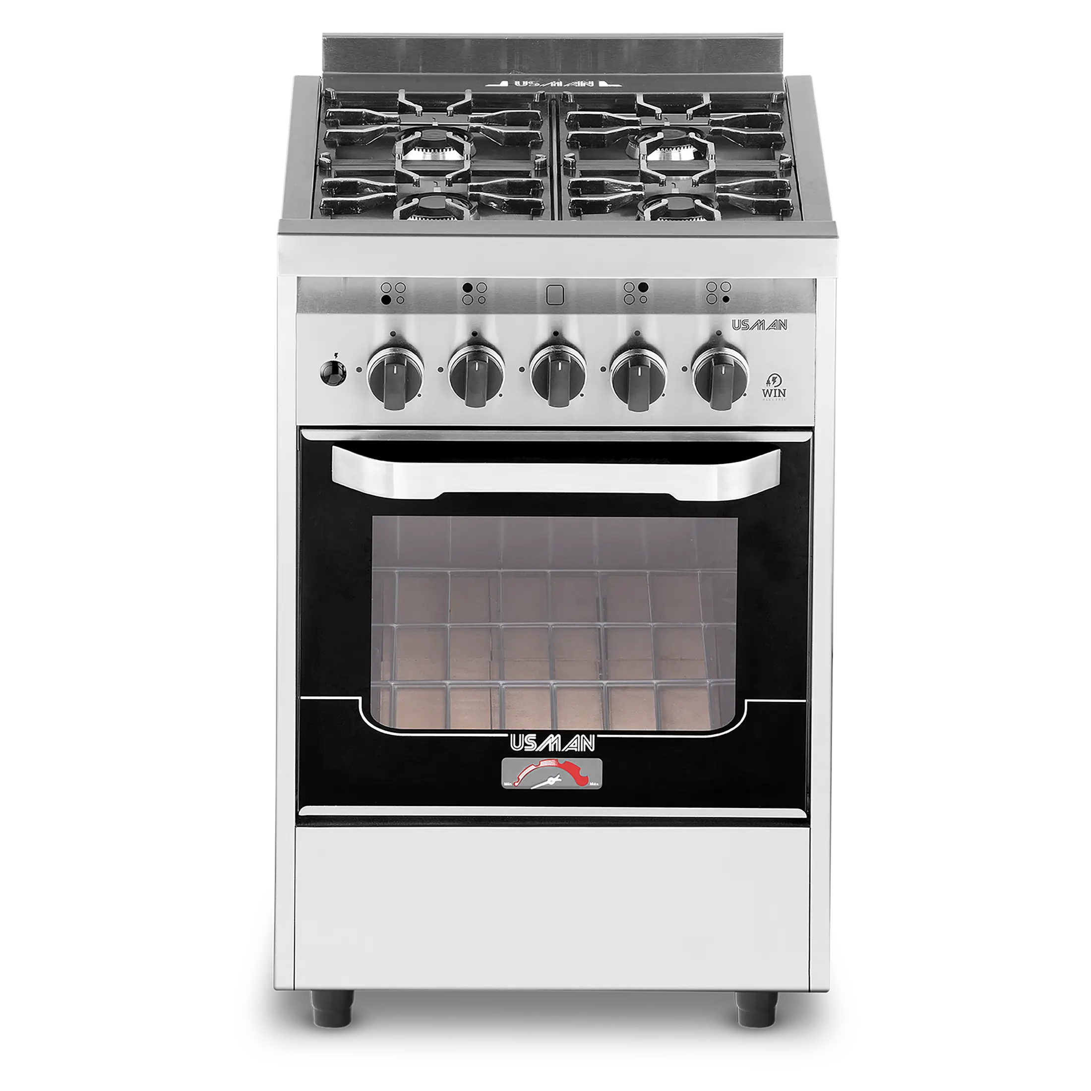 COCINA INDUSTRIAL USMAN 4H  WIN ELECTRIC  4444