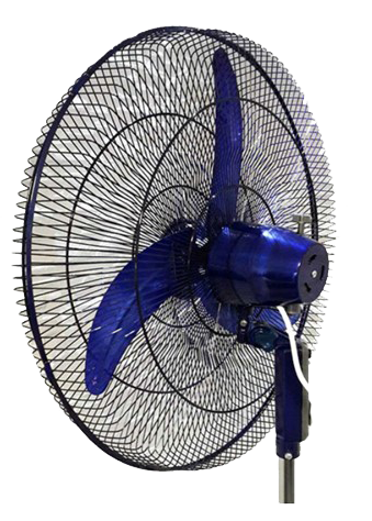 VENTILADOR PIE 24 TITANIO