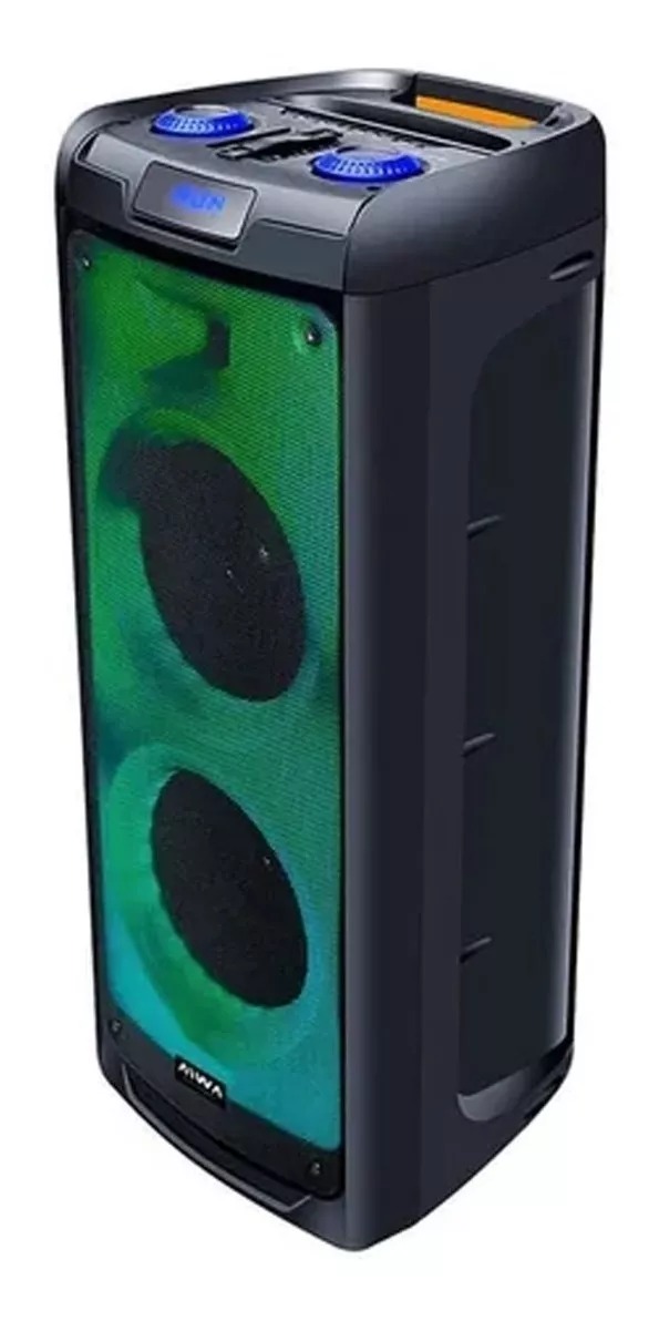 PARLANTE AIWA TORRE BLUETOOTH PORTATIL AUXLUCES 9500w AWT1008F
